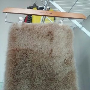 Bananna Republic Faux Fur Luxx Wrap